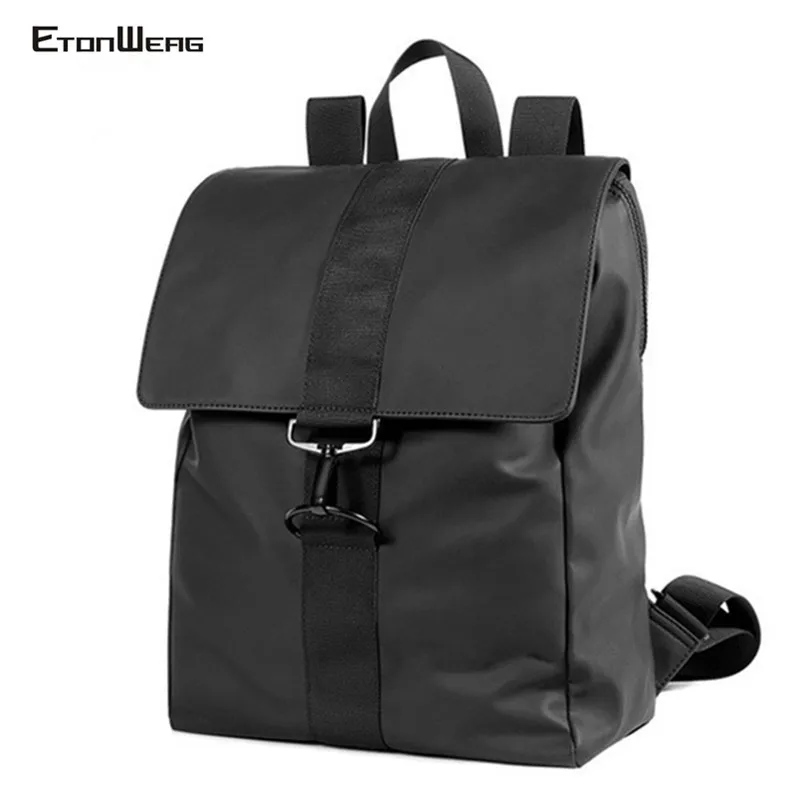 

Men's Waterproof Nylon Backpack Casual school bags for teenage boy bookbag Women Black Business backbag Laptop Travel bag pack