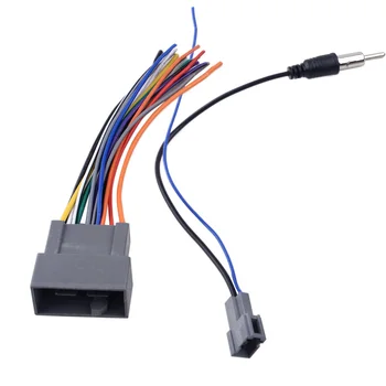 

DWCX 2 pcs Radio Stereo Wire Wiring Harness Cable Antenna Adapter Fit For Honda Civic CRV Odyssey Jazz Acura TSX