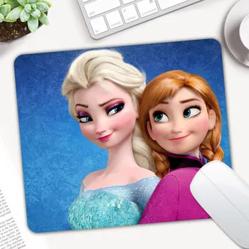 

Princess Elsa Anna Mouse Gaming Mouse Pad Gamer Computer Mousepad Frozen Game Keyboard Mice Mat
