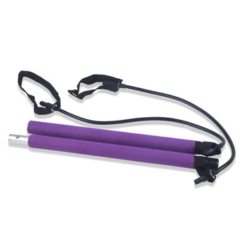 

Pilates Bar Lightweight Resistance Band And Toning Bar Home Gym Trainer Pilates Total Body Workout Yoga Fitness Stretch Stick