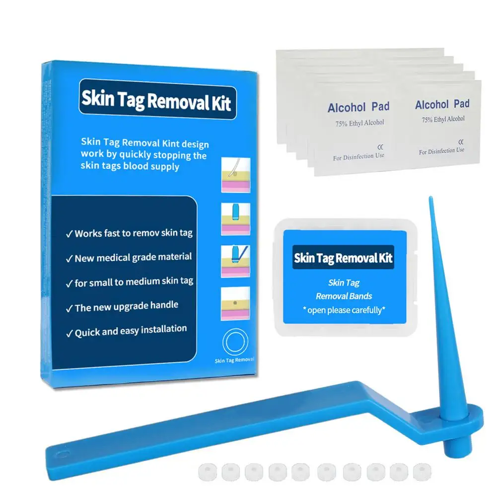 

Micro Skin Tags Remover Kit Remove Warts Removal Meat Mole Removal Corn And Wart Skin Rubber Ring Skin Tag Skin Care Tool