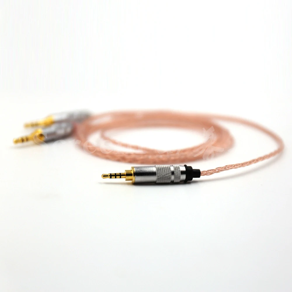 2 5mm TRRS Balanced 8 core Litz braid Headphone Upgrade Cable for MDR Z7 Z7M2 MDR Z1R D600 D7100