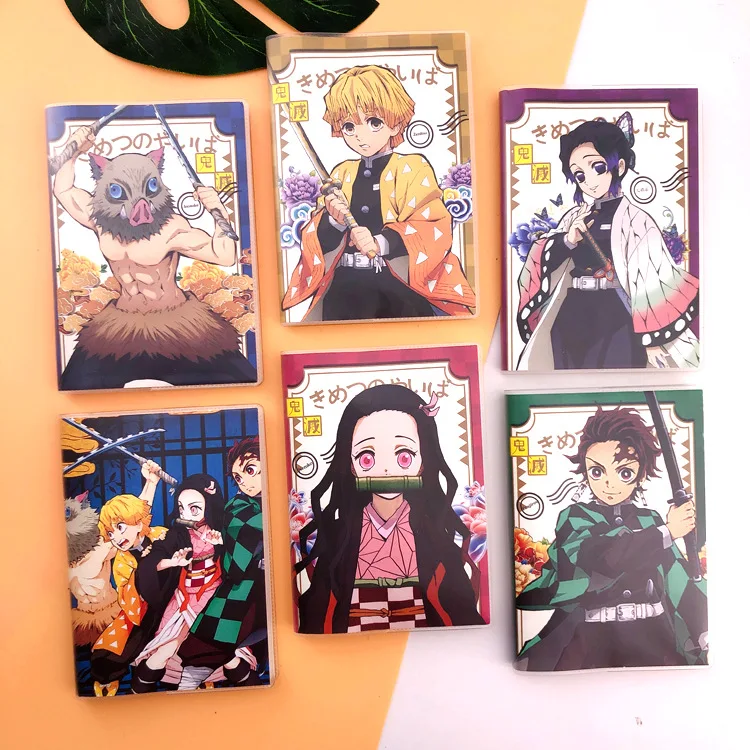 130 мм Рассекатель демонов: Kimetsu No Yaiba Kamado Tanjirou Agatsuma Zenitsu Hashibira Inosuke модель ноутбука |