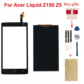

LCD For Acer Liquid Z150 Z5 Touch Screen Digitizer Glass Sensor Display Panel Monitor Screen Module