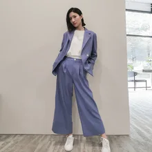 *#Best Price Small Suit Fashion 2019 New Early Autumn Wide Jacket Suit Style Notched Double Breasted Women Jackets and Coats *#Best Price Small Suit Fashion 2019 New Early Autumn Wide Jacket Suit Style Notched Double Breasted Women Jackets and Coats