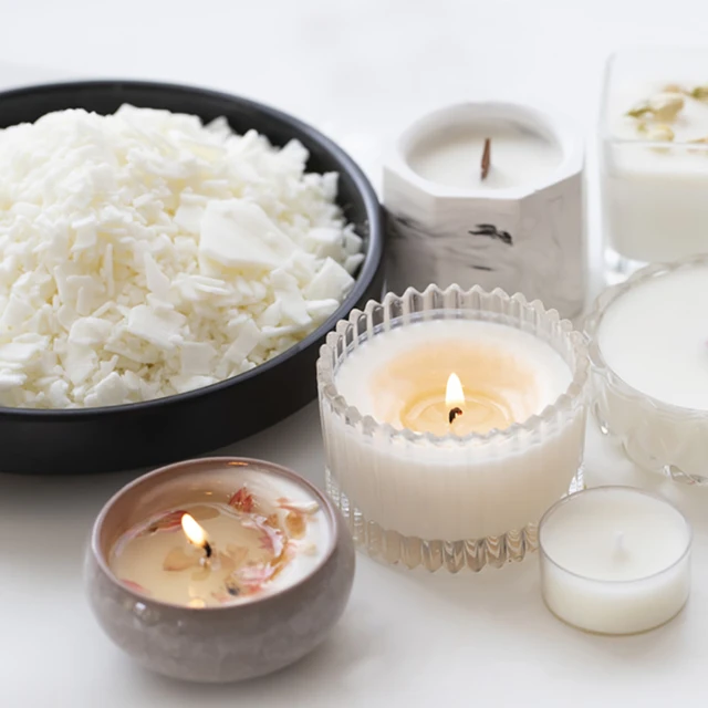 Cera di soia naturale bianca pura di alta qualità/cera di cocco  aromaterapia materiale candela utilizzato per candela fai da te ceretta  regali fatti a mano - AliExpress