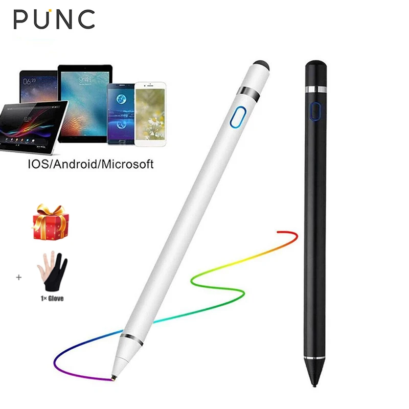 For Apple Pencil 2 1 iPad Pen Touch Tablet Mobile IOS Android Stylus Phone Pro Samsung Huawei Xiaomi | Компьютеры и офис