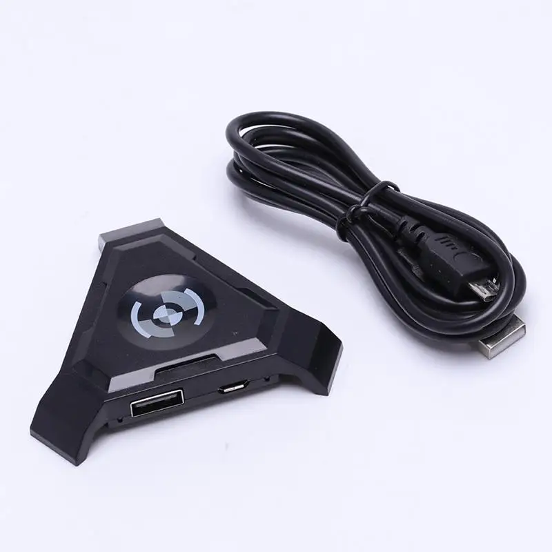  HiMISS PUBG Mobile Gamepad Controller Gaming Keyboard Mouse Converter for iPhone Android Xiaomi to 