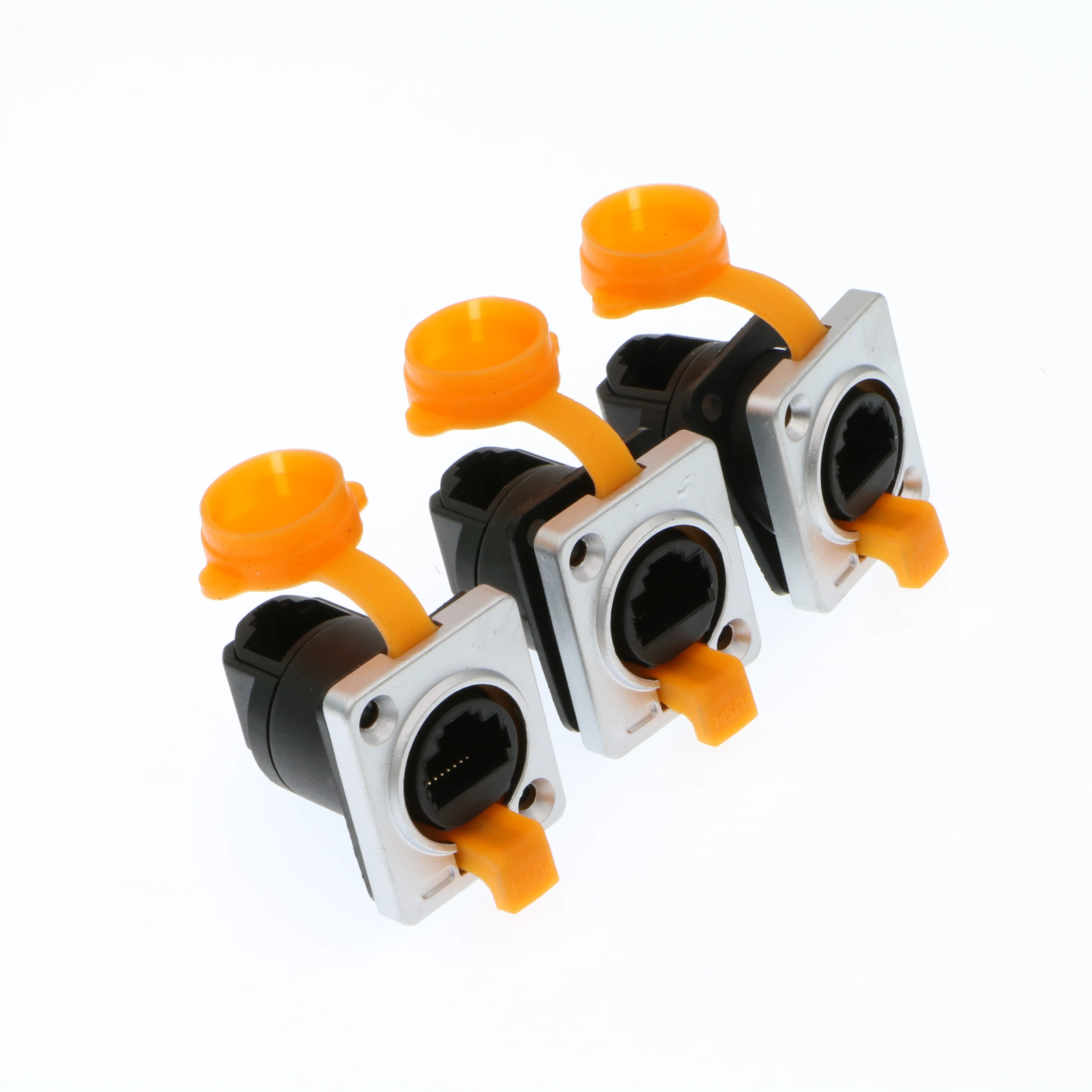 Кабели Alvin 90 градусов интерфейс RJ45 водонепроницаемый разъем для розеток IP65