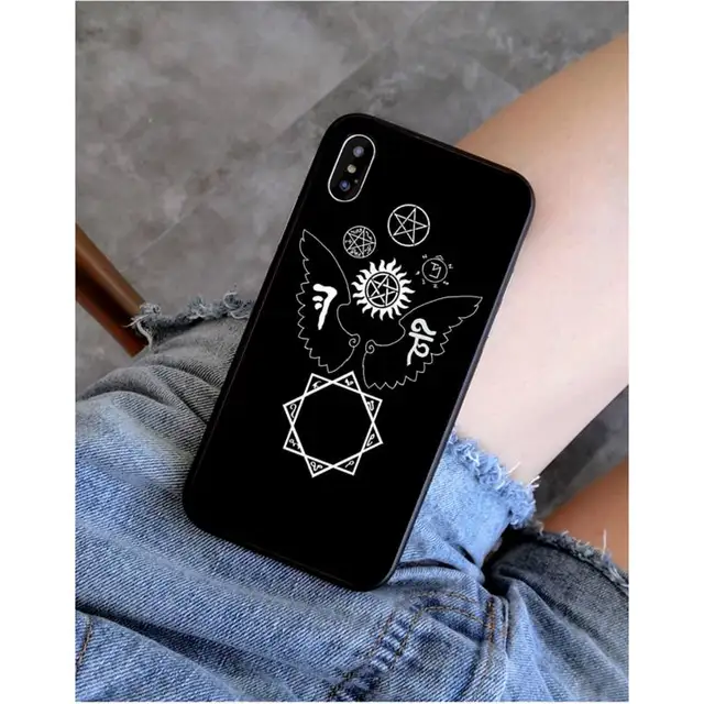 Yinuoda American TV Supernatural TPU Soft Silicone Phone Case Cover for iPhone 11 pro XS MAX 8 7 6 6S Plus X 5 5S SE XR SE2020 a15