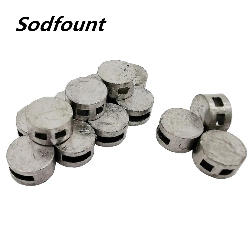 500g Lead Ingot 8mm Security Seals Lead Seals Beans For Instrumentation