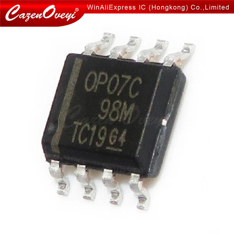 

10 шт./партия, OP07CDR OP07C OP07 SOP-8, новая оригинальная деталь
