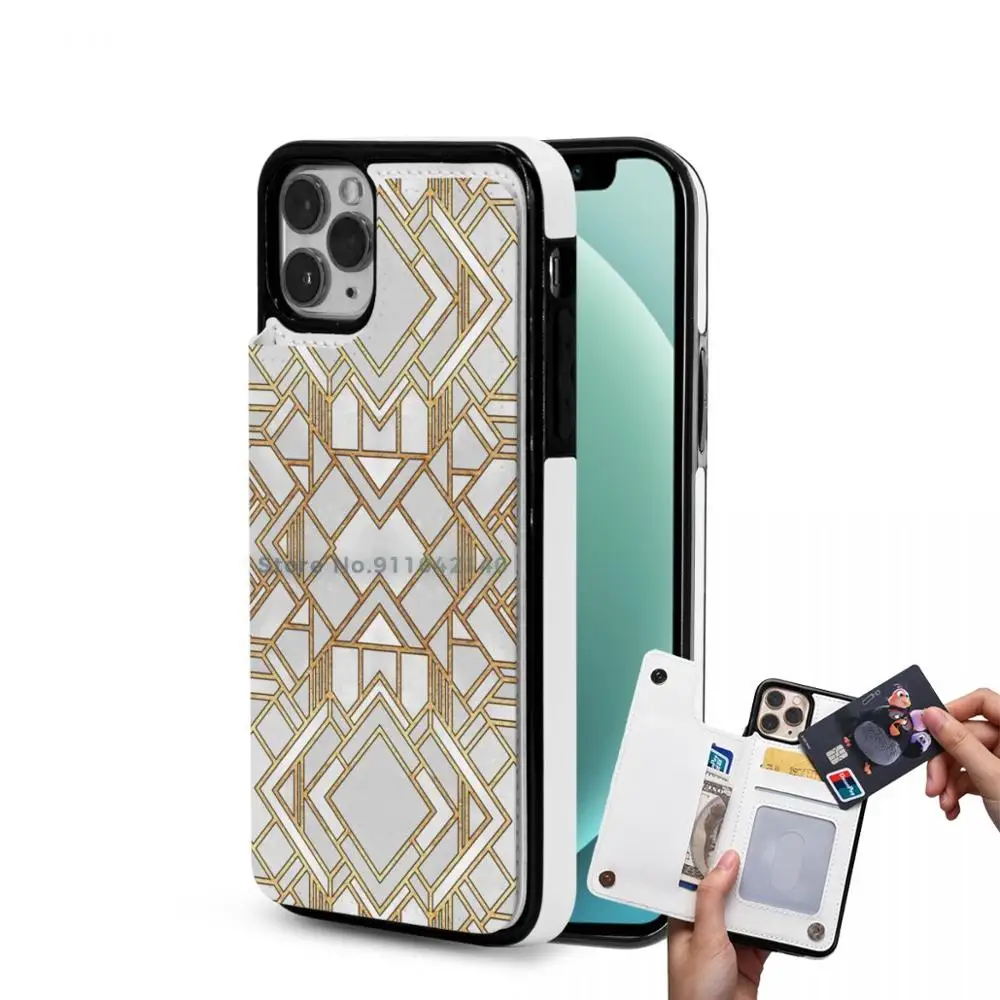 Кожаный чехол-бумажник для Iphone 12 11 Pro Max Mini Xs Xr 7 8 Plus | Мобильные телефоны и