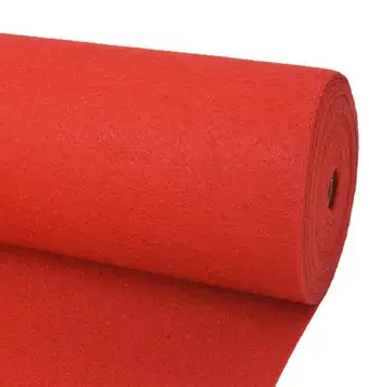 

【USA Warehouse】Exhibition Carpet Plain 78.7"x472.4" Red