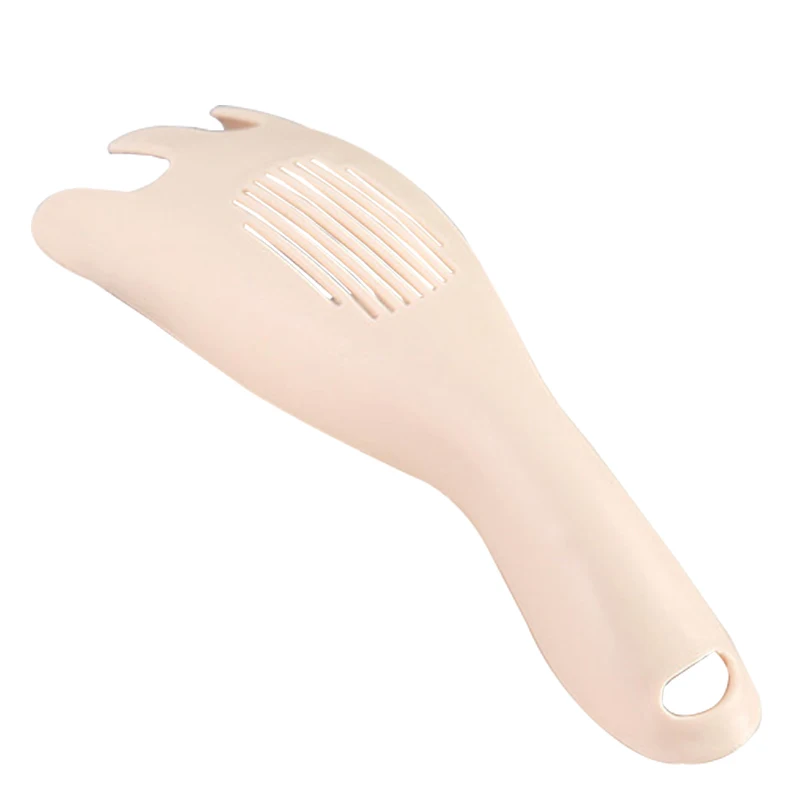 Rice Washing Spoon Multi-Function Rice Sieve Fruit Cleaning Tool Claw Design Drainer Kitchen Strainer Food Drain Rack