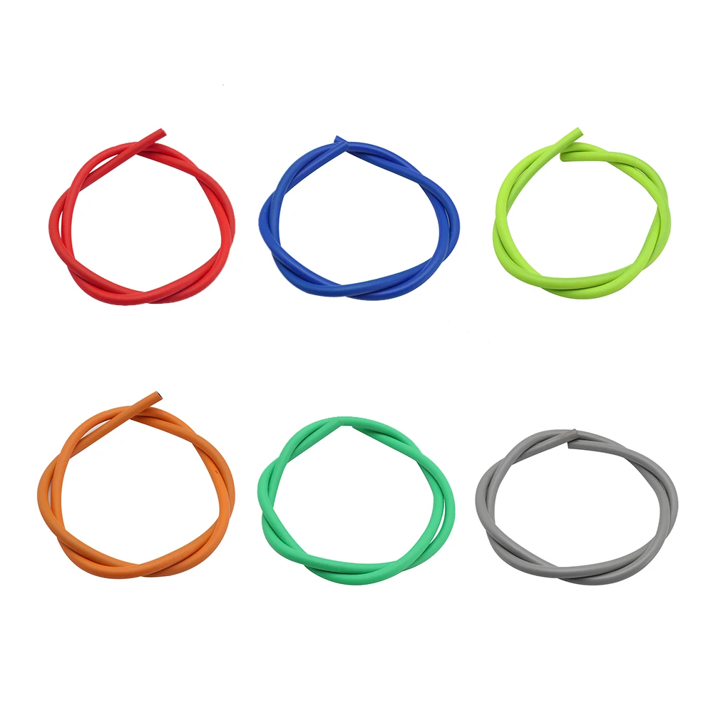 Colorful Motorcycle Carburetor Gas Oil Hose Motorcycle Oil Tube Fuel Line Petrol Tube Pipe 5pcs For Honda Suzuki KT Dirt Pit Bike ATV