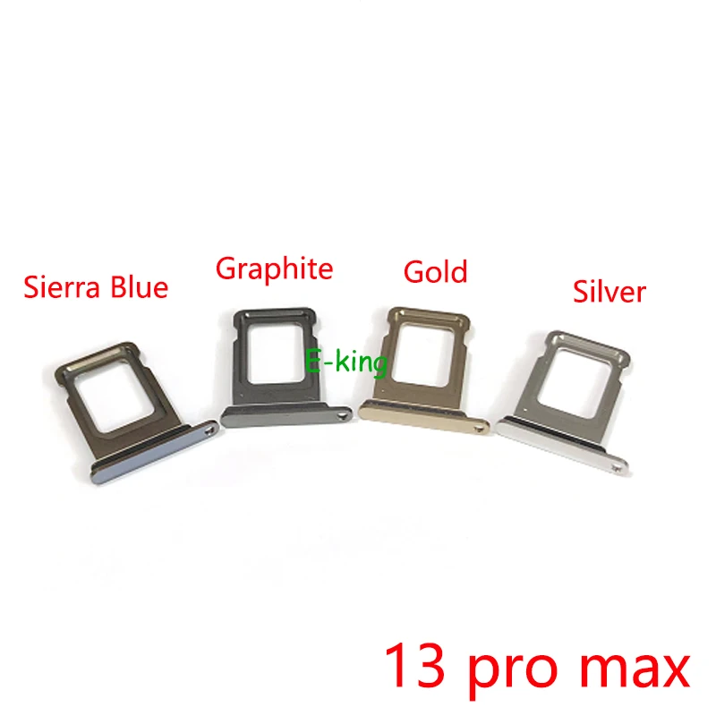 Micro USB Adapter for iPhone 13Pro/13Pro max Dual SIM Card Tray Replacement for iPhone13pro/13pro max Dual SIM Card Tray Slot Holder Adapter Eject Pin Gold 