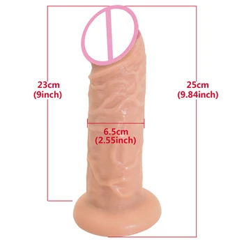 SMMQ Huge Penis G-spot Masturbation Butt Plug No Testic Adult Toys Suction Cup Dildo Realistic Dildos Sex Toys For Couples