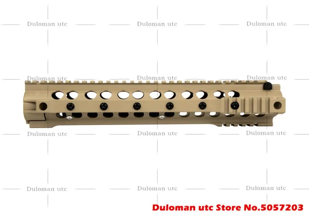 Duloman utc KAC SR-16 SR25 URX III& 3 Тактический поручень 12,5 дюймов с откидным фронтальным прицелом для страйкбола винтовок AEG/GBB