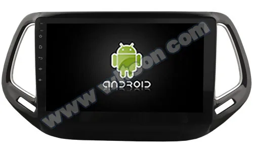 10," Android 9,0 Pie OS автомобильный мультимедийный навигатор gps радио для Jeep Compass- с автопроигрыванием/Android Авто поддержка