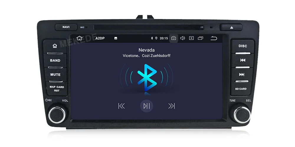 4G+ 64G 8 ''Android 9,0 автомобильный DVD мультимедийный плеер для Skoda Octavia 2009- gps-навигация с RDS raido Аудио Видео плеер wifi BT