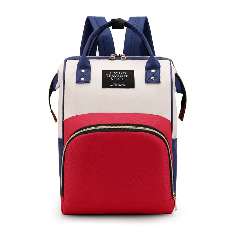 

Hand Backpack Women's 2019 New Style Fashion Diaper Bag Large Capacity MOTHER'S Bag Multi-functional Light Diaper Bag
