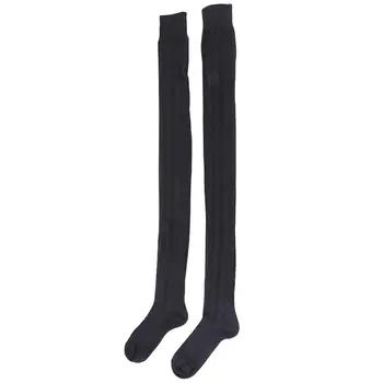 

Women Casual Soft Breathable Antiskid Elastic Over Knee Spring, Autumn, Winter Long Socks Solid