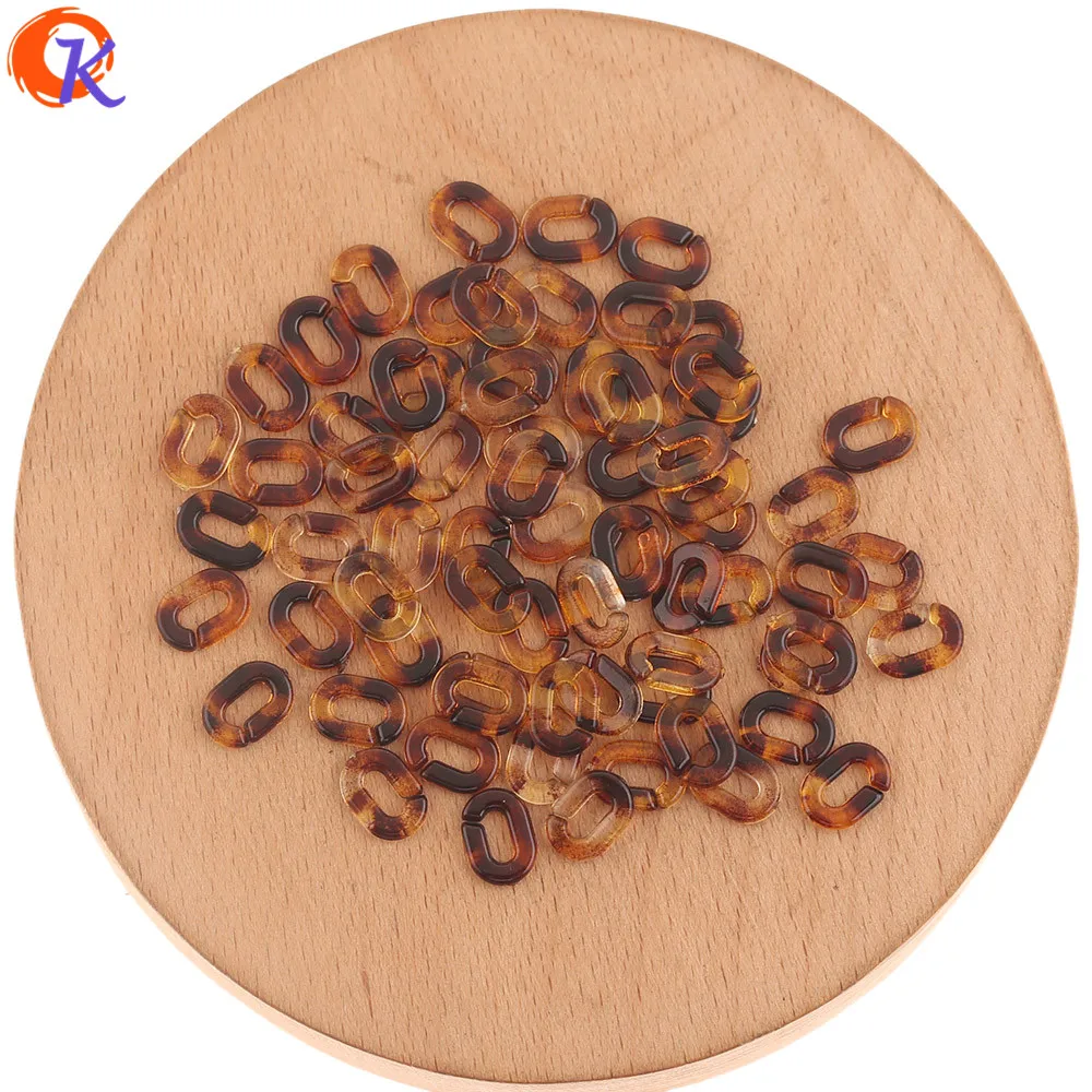 

Cordial Design 6x9mm 2000pcs Jewelry Accessories/DIY Beads/Oval Chain Shape/Leopard Print Effect/Hand Made/Earring Findings