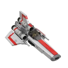 

RC-10001 Warship Battleship Spaceship Colonial-Vipers MK1 War Building Blocks Bricks Toy MOC for Kids Children Gifts 606PCS