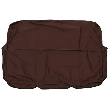 

Outdoor Anti Dust Protector,3 Seater Outdoor Garden Patio Swing Sunshade Cover Canopy Seat Top Cover (Without Chair)