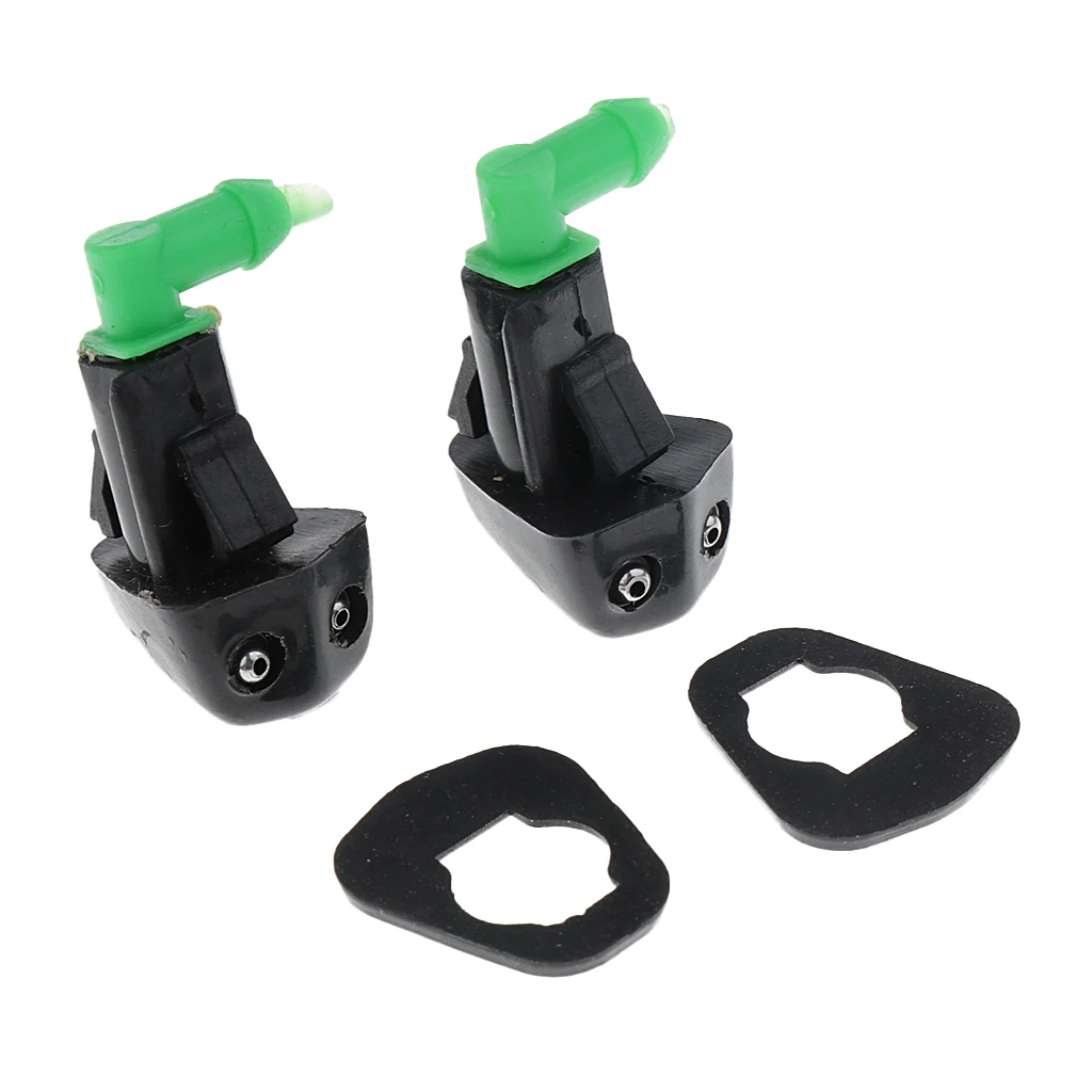Pair Windshield Wiper Water Spray Jet Washer Nozzle for  Accord S84 C02
