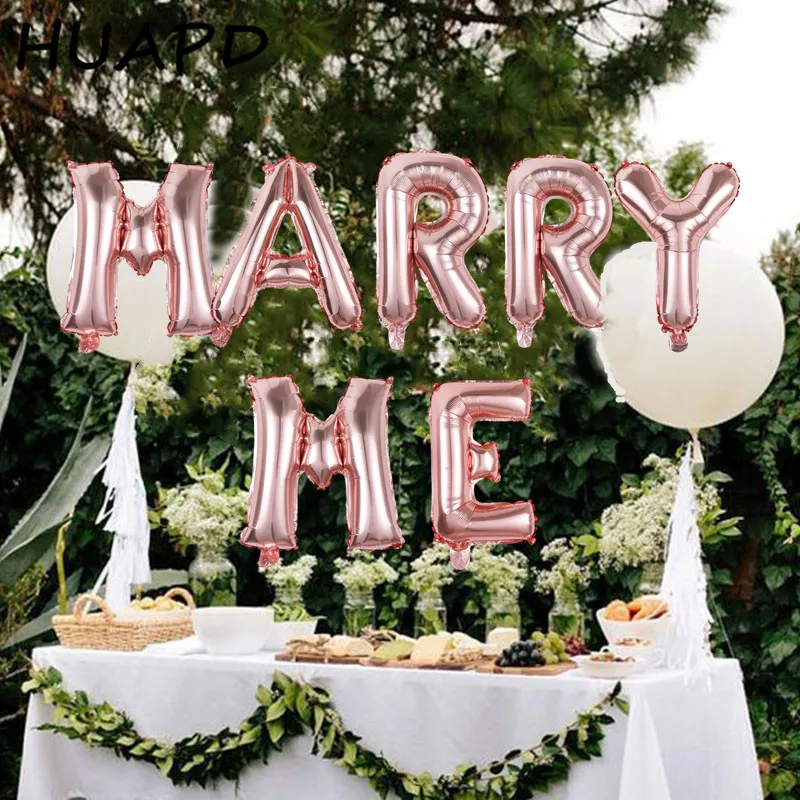 8 шт золотых серебряных букв фольгированные шары MARRY ME День Святого Валентина Помолвочные вечерние свадебные украшения воздушный надувной воздушный шар Globos