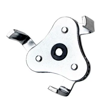 

Durable Use Car Filter Wrench Three-Claw Machine Oil Grid Wrench Oil Grid Disassembly Auto Maintenance Tool
