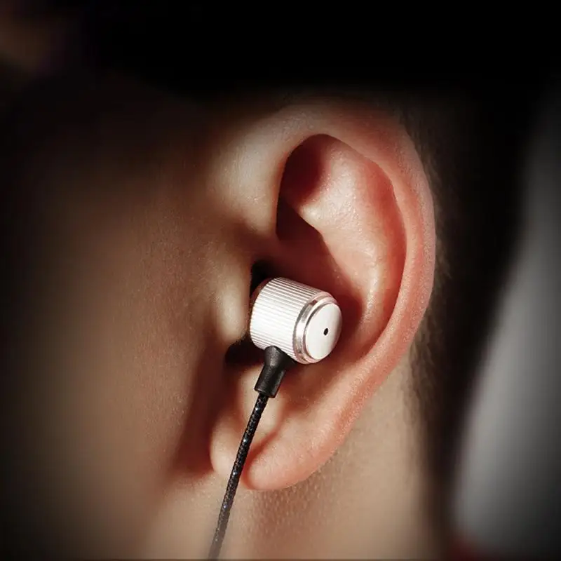 Классный металлический сабвуфер 3 5 мм In ear проводные наушники с микрофоном