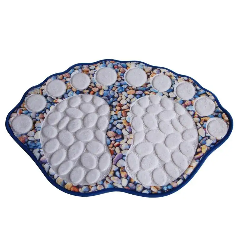 Модный напольный коврик 40x60 см с 3D-принтом, Противоскользящий коврик для спальни, фланелевый коврик для ванной и кухни, украшение для дома V22 - Цвет: 04