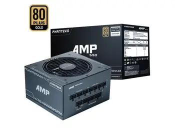 شراءPHANTEKS AMP 550 واط تصنيف 650 واط ميدالية ذهبية وحدة كاملة وحدة كمبيوتر مكتبي امدادات الطاقة (عشر سنوات الضمان/مروحة كاتمة للصوت)