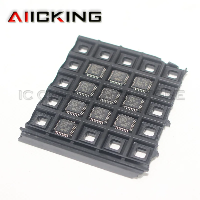 5/PCS STM8S207K8T6C QFP 100% new original integrated IC chip in stock