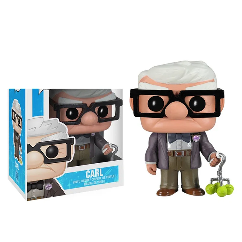 FUNKO Disney аниме фильм Pixar вверх &amp CARL #59 игрушечных пластиковых экшн фигурок из