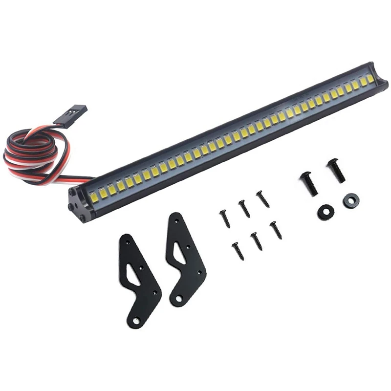 

Super Bright 36 LED 150MM Light Bar Roof Lamp Lights for 1/10 RC Crawler Car Axial SCX10 90046 Jeep Wrangler Body