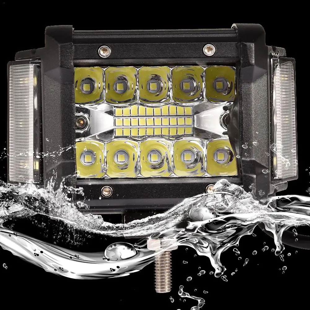 108 ВТ 36LED левое правое освещение Автомобильная Рабочая передняя лампа бар внедорожная лодка мотоцикл внедорожник Ночная Вождение осветительная фара комплект