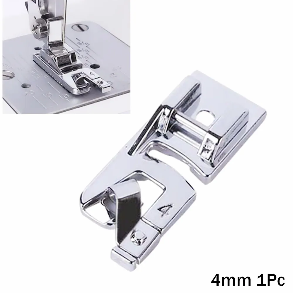 6pcs Rolled Hem Presser Foot, Sewing Machine Presser Foot Kit, Hemming Foot Set, 3pcs Wide Rolled Hem, 3pcs Narrow Hemmer Feet Fit for Brother Singer