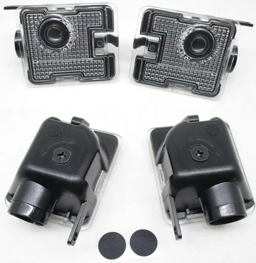 Светодиодный светильник лампа под боковое зеркало для лужи приветственный