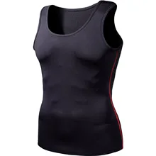 Облегающий мужской спортивный жилет для йоги, фитнеса и бега, рубашка поло, быстросохнущая дышащая одежда