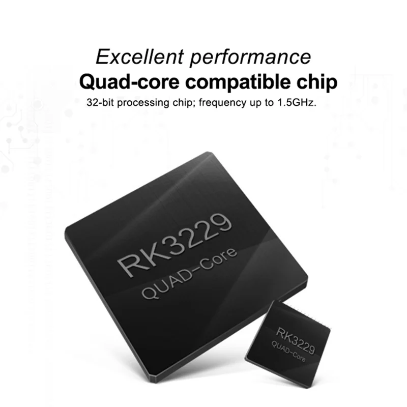 Домашний кинотеатр V88 RK3229 Смарт ТВ приставка проигрыватель 4K четырехъядерный