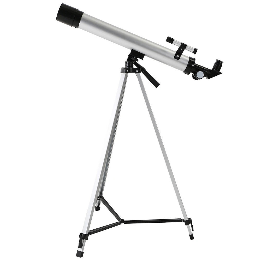 

Hot New F60050M Outdoor 100X Zoom Telescope 600x50mm Refractive Space Astronomical Telescope Monocular Travel Spotting Scope wit