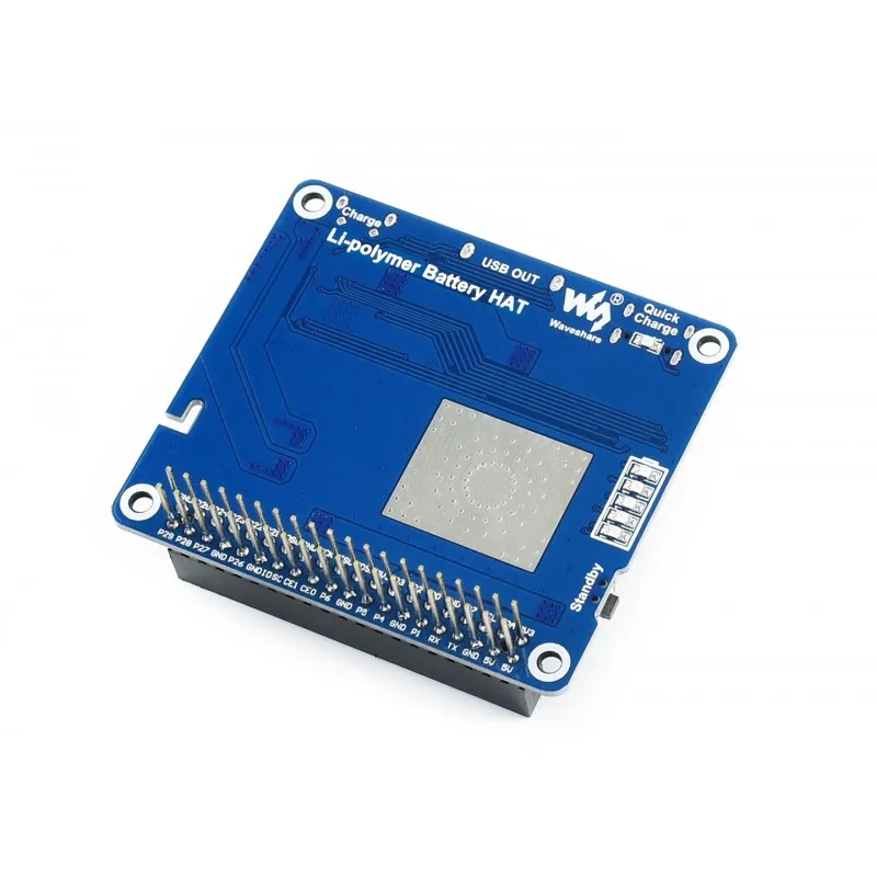 Raspberry Pi Li polymer Battery HAT SW6106 блок питания со встроенными защитными