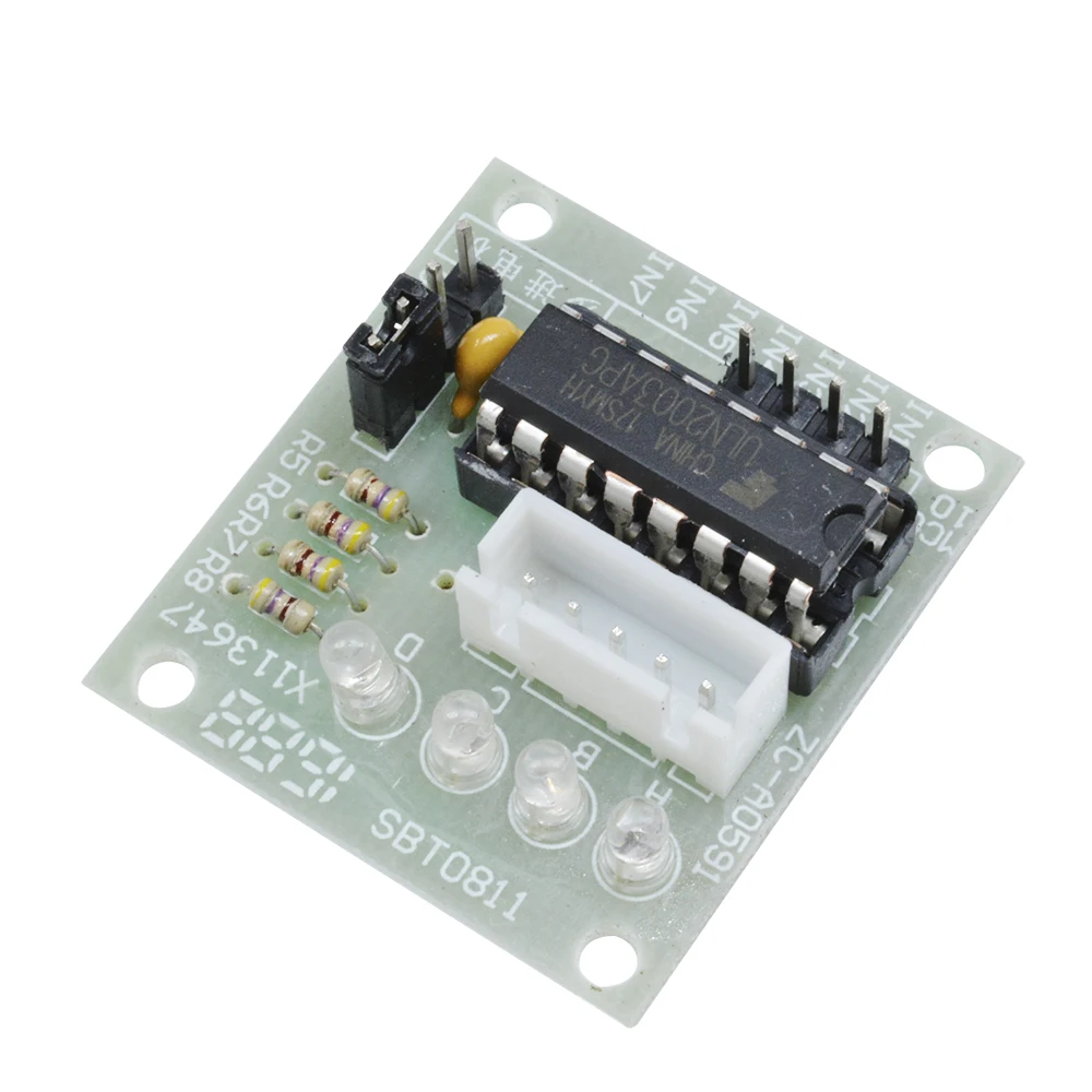 Плата модуля драйвера шагового двигателя ULN2003AN для Arduino 28BYJ 48 5 В 12 мощная плата