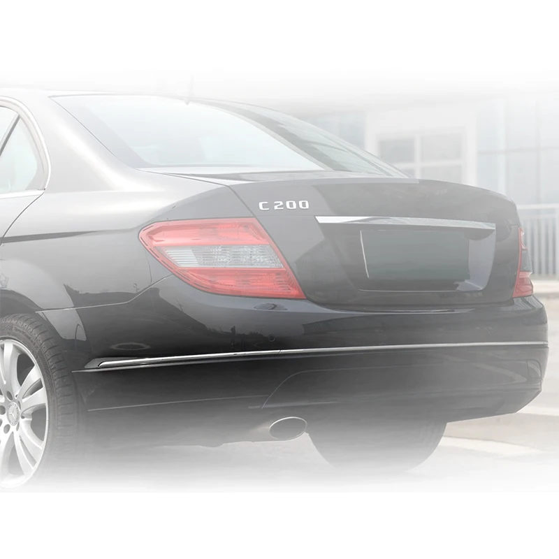 Накладка на задний бампер C200 C180 C280 C300 хромированная для Benz C CLASS W204 2008-2010 года 1 шт. |
