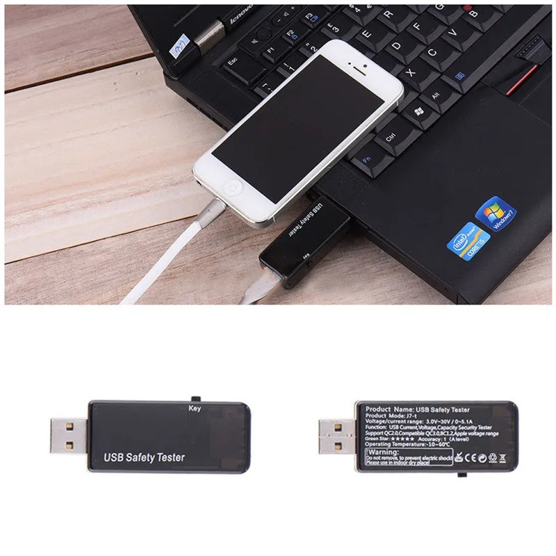 EASY-LCD USB детектор Вольтметр Амперметр мощность ёмкость тестер напряжение измеритель тока