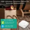 ORIA Wireless Thermometer Hygrometer Sensor Data Logger Digital C/F Indoor Outdoor Bluetooth Temperature Humidity Meter Alarm 5